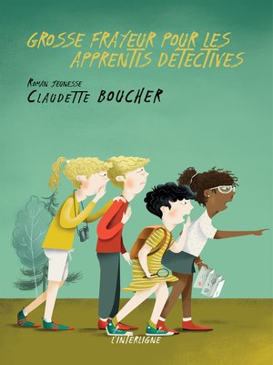 cover image of Grosse frayeur pour les apprentis détectives